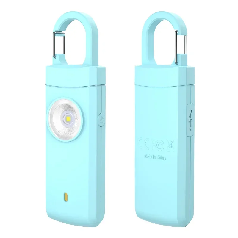 자기 방어용 LED 손전등 USB 충전식 키체인 라이트 - Personal Alarm Keychain 리뷰 및 가격