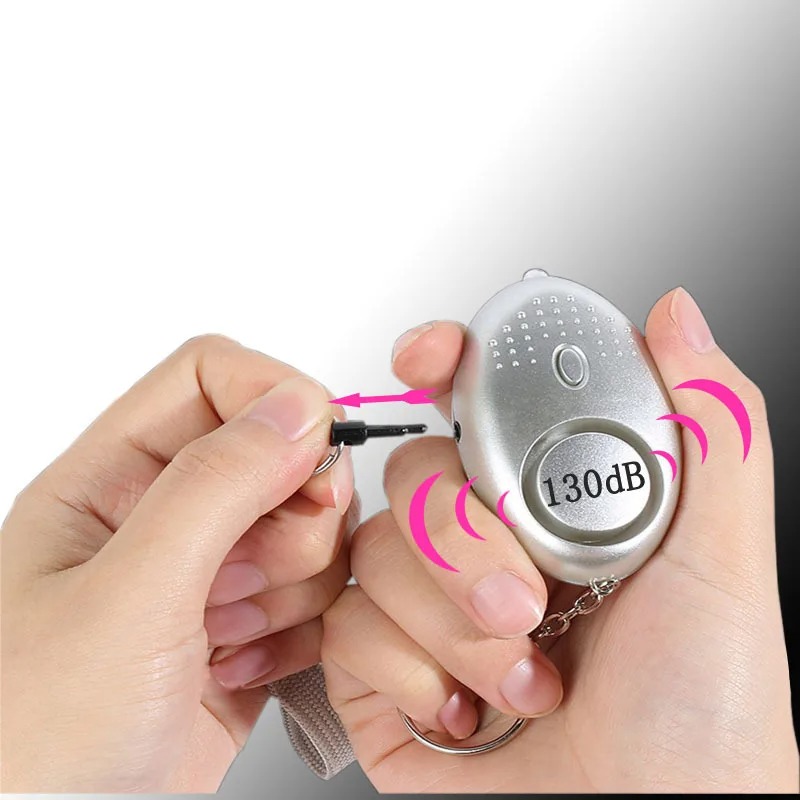130dB 안티 울프 소녀 어린이 여성 자기 방어 경보 - Personal Alarm Keychain 리뷰 및 가격