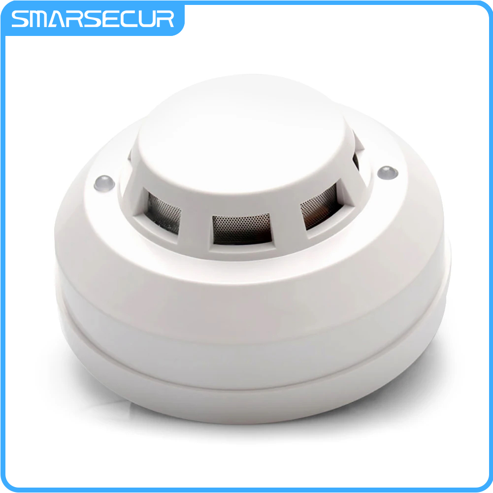 유선 단말기 경보 시스템용 12V 전압 유선 연기 누출 - Smoke Detector Interconnected 리뷰 및 가격