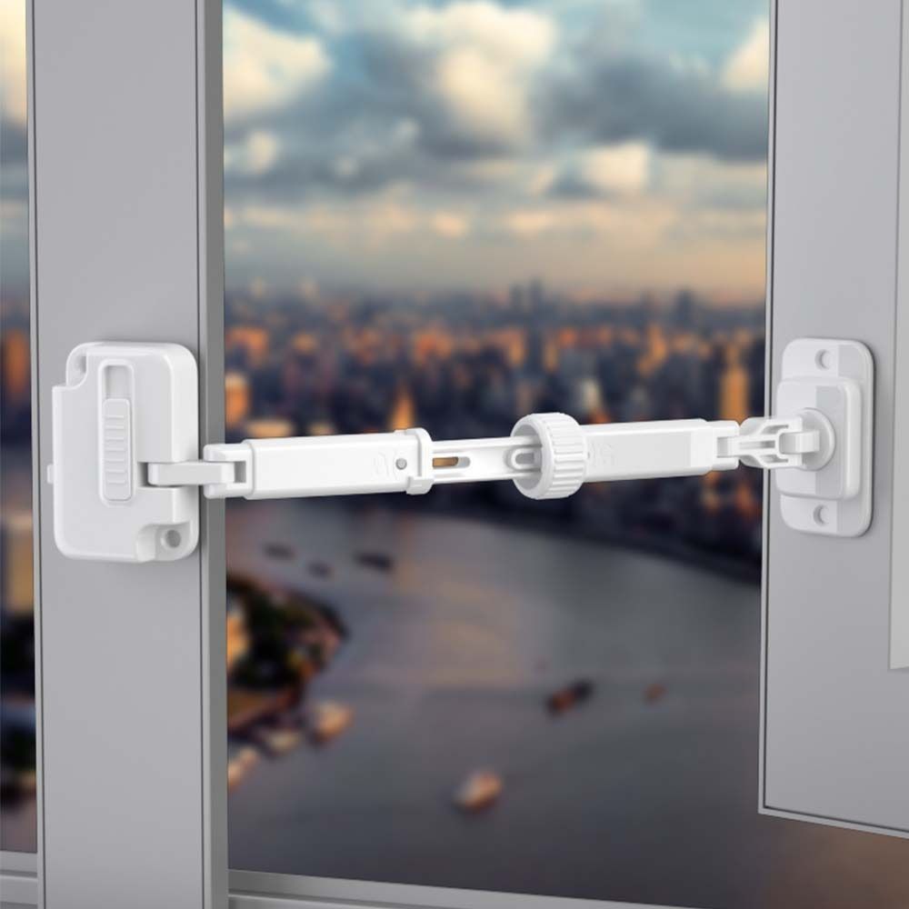 천공 없는 창문 스토퍼 창문 래치, ABS 슬라이딩 플 - Window Lock Bar 리뷰 및 가격
