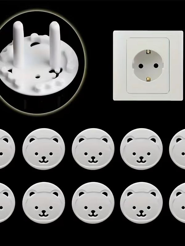 15개 곰돌이 모양 EU 전원 소켓 콘센트 아기 어린이 - Outlet Cover Baby 리뷰 및 가격